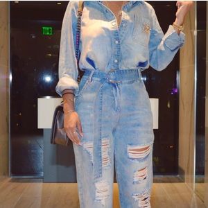 Denim Jumpsuit
